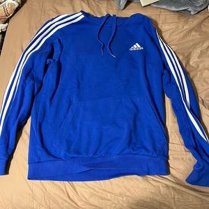 Adidas women’s size medium royal blue hoodie